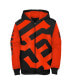 ფოტო #2 პროდუქტის Big Boys Black, Orange San Francisco Giants Postcard Full-Zip Hoodie Jacket