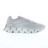 Фото #1 товара Reebok Zig Dynamica 4 Womens Gray Canvas Lace Up Lifestyle Sneakers Shoes