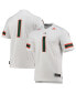 ფოტო #1 პროდუქტის Men's #1 White Miami Hurricanes Team Premier Football Jersey
