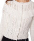 ფოტო #3 პროდუქტის Women's Irina Cotton Pointelle Button Front Cardigan
