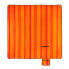 Picknickdecke 200x200cm orange gestreift