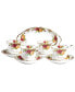 Фото #1 товара Old Country Roses 9 Piece Hostess Set