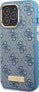 Фото #2 товара Guess Guess GUHMP14LU4GPRB iPhone 14 Pro 6.1" niebieski/blue hard case 4G Logo Plate MagSafe