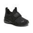 Фото #3 товара Puma Axelion Logo Slip On Toddler Boys Black Sneakers Casual Shoes 37813501