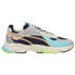 Фото #1 товара Puma RsConnect Dust Lace Up Mens Blue Sneakers Casual Shoes 382088-02