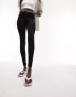 Фото #2 товара Topshop Tall branded elastic legging in black