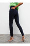 Фото #15 товара LCW Jeans Yüksek Bel Süper Skinny Fit Düz Cep Detaylı Kadın Rodeo Jean Pantolon