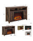 Фото #5 товара Тумба под телевизор Ameriwood Home Winthrop Electric Fireplace TV Console For TVs Up To 50"
