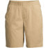 ფოტო #4 პროდუქტის Women's Mid Rise Elastic Waist Pull On 10" Chino Bermuda Shorts