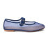 Фото #1 товара COCONUTS by Matisse Tribeca Mary Jane Womens Blue Flats Casual TRIBECA-413
