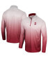 Фото #1 товара Men's White and Cardinal Stanford Cardinal Laws of Physics Quarter-Zip Windshirt