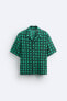 Фото #9 товара Рубашка-поло ZARA с текстурным вязанием
