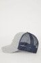 Erkek Etiket Baskılı Beyzbol Basketbol Şapkası B8027AX24SM