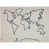 Фото #1 товара Wandkarte der Welt aus beiger