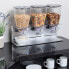 Фото #2 товара Zevro by Commercial Plus Triple Canister Cereal Dispenser