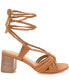 Фото #2 товара Women's Railee Braided Block Heel Sandals