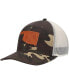 ფოტო #2 პროდუქტის Men's Camo Oklahoma Icon Woodland State Patch Trucker Snapback Hat