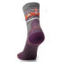 SMARTWOOL Performance Hike Light Cushion Ethno Graphic crew socks