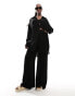 Фото #1 товара Southbeach oversized beach trousers in black