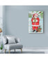 Фото #3 товара Melinda Hipsher 'Santa With Friends' Canvas Art - 12" x 19"