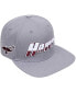 Фото #1 товара Men's Gray Maryland Eastern Shore Hawks Evergreen Hawks Snapback Hat