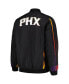 Фото #1 товара Men's Black Phoenix Suns Full-Zip Bomber Jacket