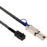 Фото #2 товара InLine Mini SAS HD Cable SFF-8643 to SFF-8088 1m