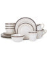 16-Pc. Promenade Column Dinnerware Set