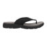 London Fog LfmAxminister Flip Flops Mens Black Casual Sandals CG1650
