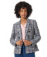 ფოტო #1 პროდუქტის Women's Open-Front Tweed Jacket