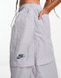 Фото #6 товара Nike Sport Utility woven cargo maxi skirt in pewter grey