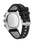 Men's Wildcat Black Silicone Strap Watch 40mm