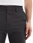 ASOS DESIGN smart new skinny fit trousers in charcoal