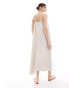 Фото #3 товара Vero Moda premium strappy maxi dress in cream