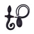 Фото #1 товара Inflatable Anal Plug with Handle and Pump Black