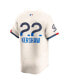 Фото #2 товара Men's Cream Los Angeles Dodgers Clayton Kershaw 2024 City Connect Limited Player Jersey