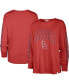 Фото #1 товара Women's Red St. Louis Cardinals Statement Long Sleeve T-shirt