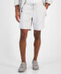 Men's Garment-Washed Drawstring Shorts