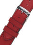 Фото #1 товара Ремешок для часов Morellato Delta Vitello Naturale Rossoредний Красный 14 мм