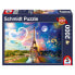 Puzzle Paris Tag und Nacht 2000 Teile