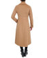 Фото #2 товара Women's Single-Breasted Wool Blend Maxi Coat, Created for Macy's