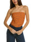 Фото #1 товара Топ корсетный Chaser Kinney для женщин оранжевый L