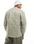 Фото #4 товара Alpha Industries ALS quilted liner jacket in vintage sand