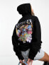 Фото #5 товара ASOS DESIGN unisex oversized hoodie in black with Metallica graphic prints