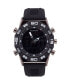 Фото #1 товара Часы Rocawear Analog Digital Black Silicone Strap 46mm