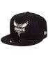 Фото #1 товара Charlotte Hornets Black White 9FIFTY Snapback Cap