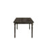 Claudia II Dining Table In Weathe