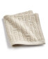 Фото #1 товара Sculpted Chain-Link Hand Towel, 16" x 30", Created for Macy's