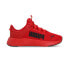 Puma Softride Astro Slip 37879902 Mens Red Canvas Athletic Running Shoes