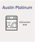 Фото #2 товара Dinnerware, Austin Platinum Accent Plate